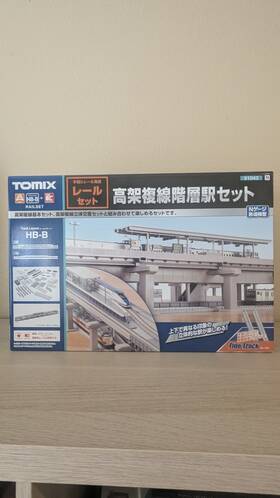 91043 Tomix Hb-b Elevated Double Station Track