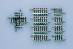 1324 Tomytec N Crossing Rail X37 - 90 With Auxiliary