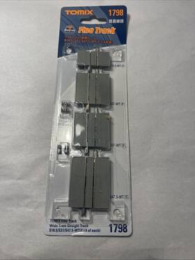 17981 Tomytec Tomix 1798 N Scale Fine Track Wide Tram Fraction Assortment New