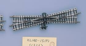 Xl140-15 Tomytec 738-1323 N 15 Degree Crossing Fine Track Left Hand 5-1/2in 140mm St 1323