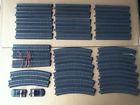 Lnc-lot-2 Tracks-34 Straights Curves Feeders Bumps Marklin Ho Extension Assorted Tracks My World Or C Pcs Mint