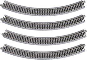 Trains 711181211405 Usa Model Train Products Unitrack 315mm 12 3/8 Inch Radius 45-degree Curve Track