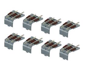 66571 Trix N Expansion Set For The Turntable Pack Of 8