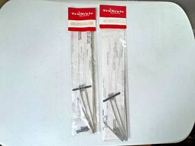 1454 Tru-scale 1453 2 #1453 And #1454 Ho #6 Lh Rh Tru-switch Kits-ns Rail-code 100 -nos