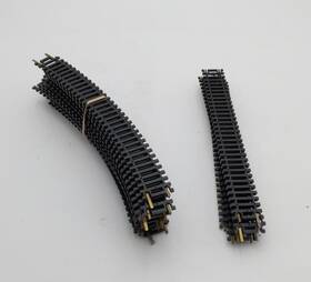 Tyco 918 100 Assorted Ho Scale Track 18 Inch Radius 21 Ln