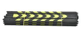 B-5855 Tyco Lot Of 5 15 Inch Jump Receiving Tracks Replacements Black For Railroad