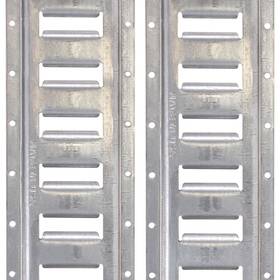 Us Cargo Control 610708219095 E Track Made In Usa 12 Gauge Steel 8 Ft Galvanized E-track