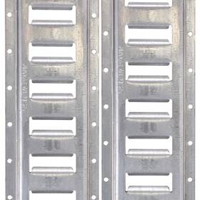Us Cargo Control 610708219101 E-track Made In Usa 12 Gauge Steel 5 Ft Galvanized Rails