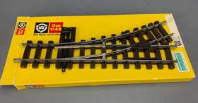 90-5725 Utz Group Om 1 45 Scale European Narrow Gauge Lh Turnout Nib O2748