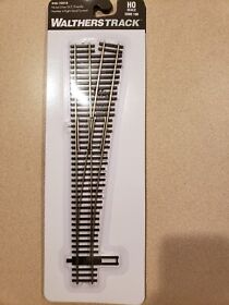 948-10018 Walthers #948-10018 Code 100 Nickel Silver Dcc-friendly #6 Turnout Right Hand