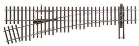 948-70013 Walthers Ho Code 70 Nickel Silver Dcc Friendly No.4 Left Hand Turnout