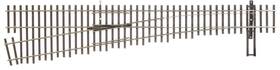 948-70017 Walthers Ho Code 70 Nickel Silver Dcc Friendly No.6 Left Hand Turnout