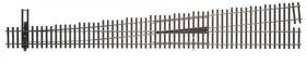948-83021 Walthers 948 83021 Ho Code 83 Nickel Silver Dcc Friendly Left Hand Turnout #10