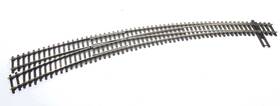 948-83063 Walthers Ho Code 83 Nickel Silver Left Hand Curved Turnout