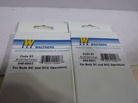 948-8804 Walthers 948-8804/8803 T-ho Code 83 Nickel Silver Dcc Friendly #6 Switch Left And Right Hand