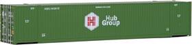 949-8505 Walthers Scenemaster Ho Scale 53ft Singamas Corrugated-side Container Hub Group Green