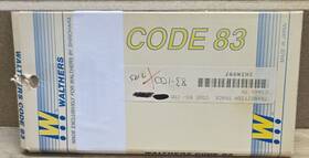 Shin897 Walthers Code 83 Ho Scale Straight Transition Track 1 87 Two-rail