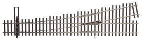 948-10015 Walthers Track Track-code 100 Nickel Silver Dcc-friendly #5 Turnout Left Hand - Ho