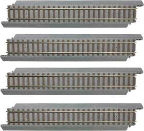Walthers Trainline 696537037956 Ho Scale Model 9 Inch Straight Section - Power-loc Tracktm