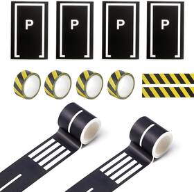 Walwl21-a Walwal Road Railway Tape For Toy Cars Track Trains Perfect Preschoolers And Ele
