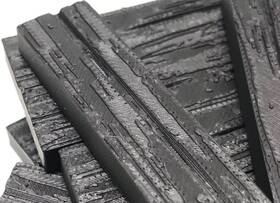 O-tieblk50 Whitmores Trains Detailed O Gauge Railroad Ties For Lionel And Menards Tubular Track 50