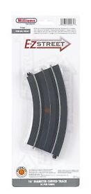 00261 Williams Bachmann O E-z Street 16inch Diameter Curve Track Pack Of 4