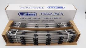072-c8 Williams O Gauge 0-72 Curved Track Sections 8 Ln/box