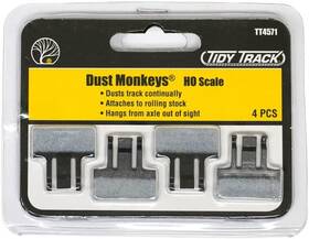 85262 Woodland Scenics Scenicsft Tidy Track Dust Monkeys Ho Scale