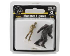 Wooa2863 Woodland Scenics O Scale Monster Figures Micro Find Me Set