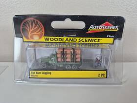 Wooas5343 Woodland Scenics N Scale Autoscenes As5343 Tim Burr Logging Truck With Log Load H14