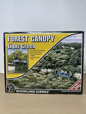 Woof1660 Woodland Scenics Classics F1660 Light Green Forest Canopy Tree Kit