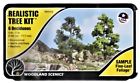 Wootr1112 Woodland Scenics Realistic Tree Kit Medium Green Deciduous 724771011125