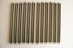 110 (c) New, Scale Bachmann 44882 10" Str. Ez Track Nickel Sil. Rail, 12 Pcs. Fixed Price $64.95.