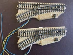 2 Vintage Marklin H0 - 5118 Left Straight Switch Tracks. Fixed Price $19.99.
