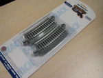 Bachmann #44532 Ho-scale Ez-track 22" Radius Half Curves (4/PK). Fixed Price $19.01.