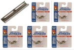 Life-like Rail Joiners Ho Code 100 Track Nickel Silver 240PCS 5PK Bulk Set Lot. Fixed Price $49.99.
