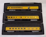(3) Spectrum, The Master Railroader Series From Bachmann, Ho Scale Up Railcars. Fixed Price $69.99.
