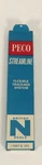 Peco Streamline Flexible Trackage System Large Point, British Gauge. Fixed Price $12.95.