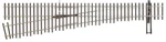 Walthers 948-70017 Ho Code Nickel Silver Dcc Friendly NO.6 Left Hand Turnout. Fixed Price $33.19.