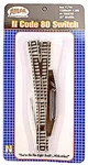 Atlas Code 80 No. Manual Turnout (switch) Standard Line Left Hand 2706. Fixed Price $27.98.