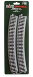 Kato #2-250 Ho R790MM (r 31 1/8") Radius 22.5 Curve Unitrack Code 83 4 Pcs. Fixed Price $25.95.