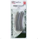 Kato 20-174 Unitrack Compact Rail Curved / R150MM 45 Pcs. Fixed Price $10.02.