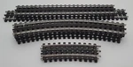 Assorted Ross Straight And Curved Track Sections 9 Ex. Fixed Price $38.39.