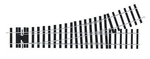 Peco ST-U751 Scale 2-RAIL Code 200 Unifrog Turnout Setrack Left Hand. Fixed Price $146.85.