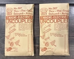 Kadee Ho Scale #307 Thru The Track Delayed Action Magne-electric Uncoupler 2PK. Fixed Price $15.50.