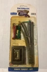 Bachmann E-z Track Remote Switch Left-hand Nickel / Silver 44861. Fixed Price $29.99.