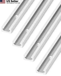 Qwork Pack 48" Aluminum Track Universal Double Cut Profile Router Drill Pres. Fixed Price $48.88.