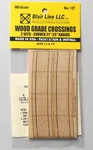 Wood Grade Crossings Curved 21-23 Ho Scale Train Layout Diorama Blair Line 127. Fixed Price $5.50.