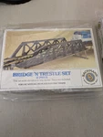 Bachmann Ho Scale Bridge 'n Trestle Set 17 Pieces No. 46225 New Sealed. Fixed Price $9.99.