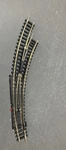 N-scale 14967 Minitrix Right Curved Turnout R1/R2 42 N0270 Lz. Fixed Price $18.89.